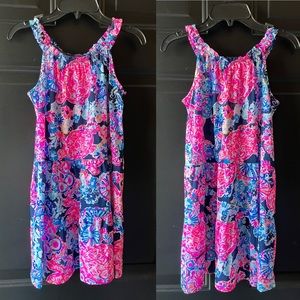 NWOT Lilly Pulitzer Mini Loro Dress, size girls L (8-10)